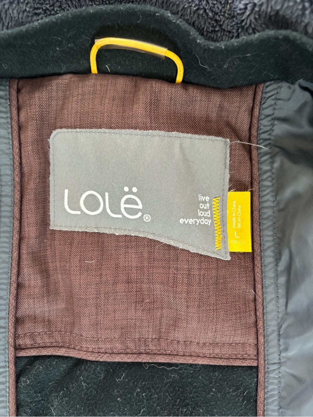 Lole Women's Isabel Brown Long Winter Coat - Picture 4 of 4
